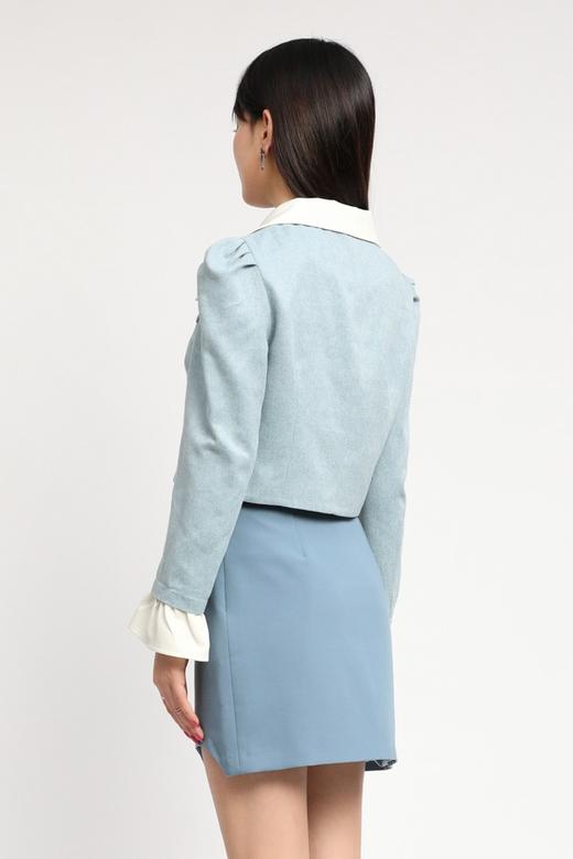 amadella 撞色领泡泡袖短外套 11119 商品图2