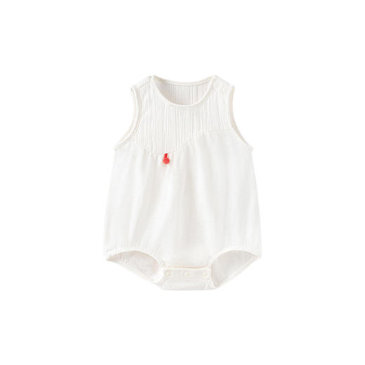 【商场同款】英氏家居服连体衣婴幼儿有机纯棉条纹连体哈衣爬服Z 商品图6