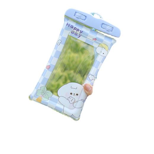 【可触屏手机袋 游泳防沉密封袋】气囊防水袋带提手 漂流手机套防水袋 商品图3