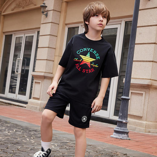 CONVERSE 夏 大童小童 儿童童装T恤 CNVN-TE-G143 商品图8