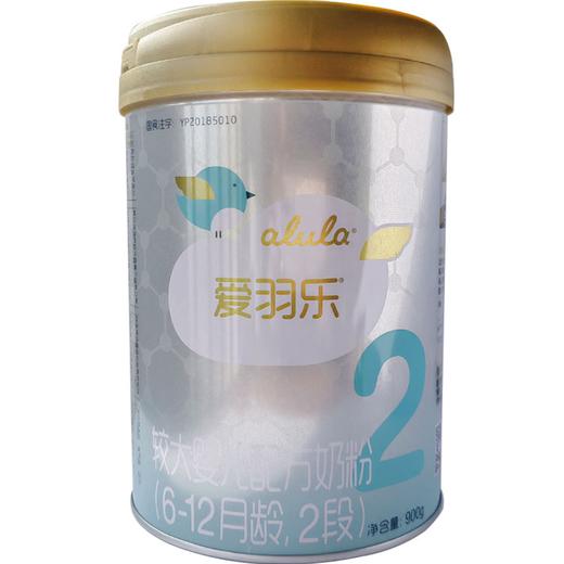 爱羽乐2段婴儿配方奶粉900g 商品图0