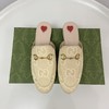古奇包头半拖鞋女夏外穿穆勒鞋四季新款马衔扣平底鞋懒人凉拖 商品缩略图2