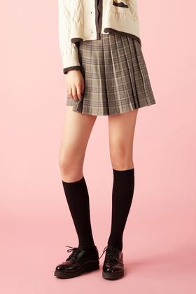 INSHOP聚集地 经典格纹时尚半裙 10747