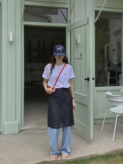 【现货】「为你读诗」2024春夏限定诗词刺绣T恤 商品图5