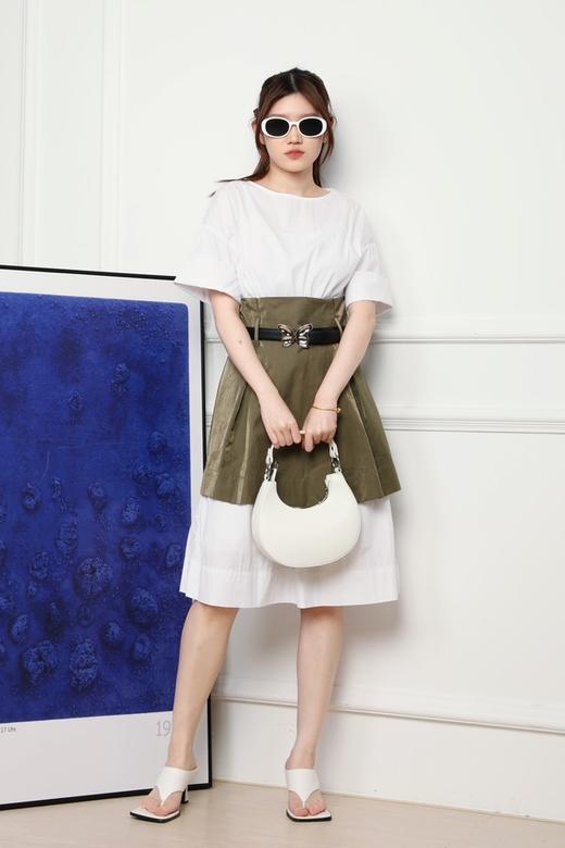 MIND BRIDGE 拼色两件套连衣裙 16482 商品图5