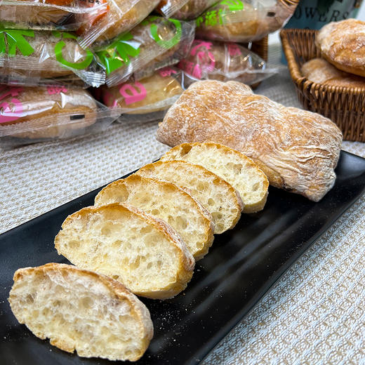 牛肉饼 鸡排好搭档【是一只好吃的面包】无糖无油恰巴塔 商品图0