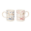 大英博物馆 东方梦境系列 灵羽芳地 复古马克杯-粉色 蓝色 对杯 陶瓷马克杯 450ml 商品缩略图4