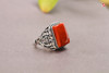 南红戒指【虹】，925银镶 商品缩略图2
