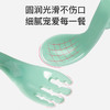 【笑麻麻社群福利】宝宝学吃饭训练勺子自主进食弯曲叉勺碗一岁婴儿童辅食餐具套装 商品缩略图2