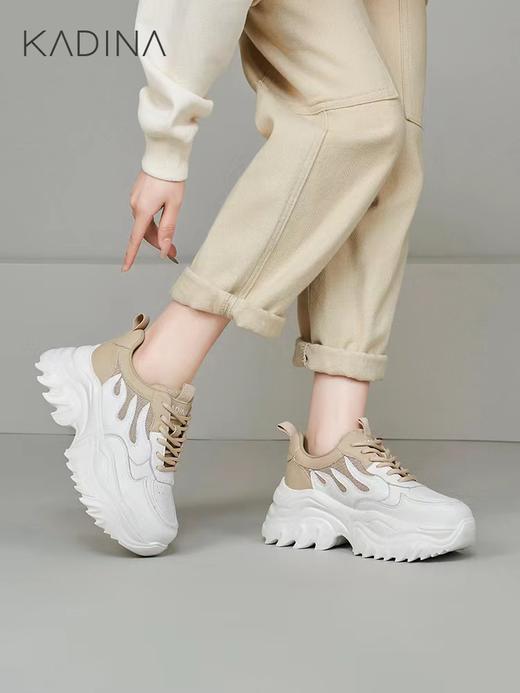 【KADINA】  A3F | 卡迪娜24新品厚底舒适休闲老爹鞋KC241910 商品图2