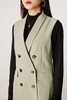 ESTELLICA 绿色双排扣马甲外套 11114 商品缩略图3