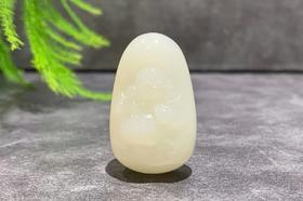 【御珠宫坊】羊脂白玉佛挂件
