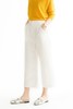 MYMO 白色不修边阔腿裤 1528 商品缩略图1