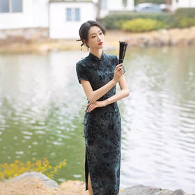 复古气质时尚，年轻少女风旗袍ZA-5227