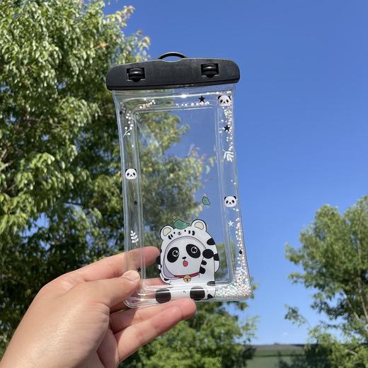 【2个装！可爱卡通手机防水袋】流沙气囊 漂浮防水套触屏 漂流游泳泼水节 商品图11