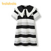 巴拉巴拉女童裙子儿童连衣裙新款夏装中大童条纹撞色大翻领潮 商品缩略图4