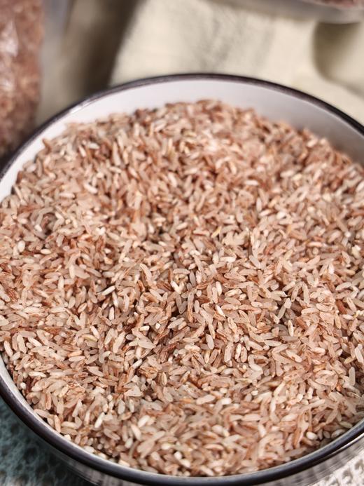 云南梯田古稻【梯田胭脂米】自带天然红曲素 色泽如琥珀 晶莹剔透 口感软香 好吃又营养 满满的花青素 适合女性食用的红米~ 商品图2