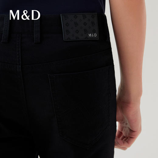 【名盾】莱赛尔牛仔裤，3D剪裁合体版型，直筒微弹，不挑身型M0AL36605A 商品图2