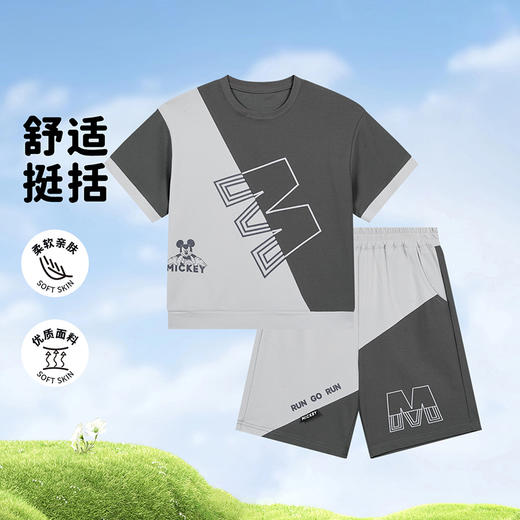 迪士尼中大童外衣男童夏季短袖套装ZD2DT033 商品图2