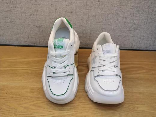 豪行春季时尚休闲百搭厚底系带运动女单鞋22151022 商品图2