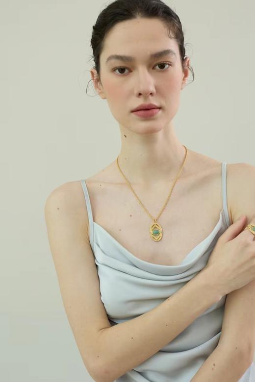 SOL DE VERANO 红墙系列亚马逊石项链 商品图1