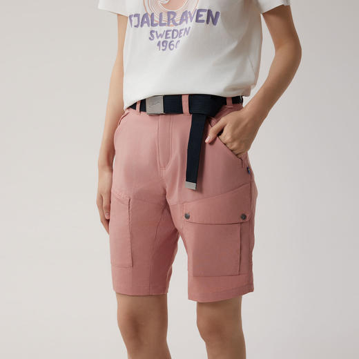 fjallraven瑞典北极狐 女士G1000户外工装短裤2024夏季新款89857 商品图2