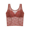 瞬间清爽，360度通透！蕾丝提花美背背心女，一体式带杯垫，聚拢固定，宽肩修身。夏日必备！ 商品缩略图7