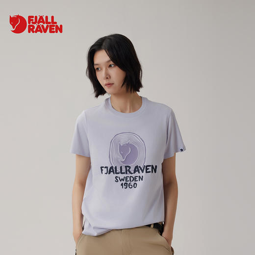 fjallraven瑞典北极狐t恤女2024春夏新款 户外短袖上衣 01241210 商品图0