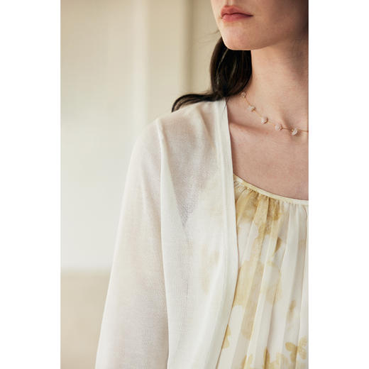 HeyDress100天丝开衫女夏季法式宽松轻薄小衫防晒短上衣休闲外套 商品图1