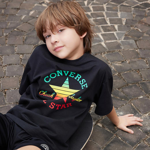 CONVERSE 夏 大童小童 儿童童装T恤 CNVN-TE-G143 商品图9