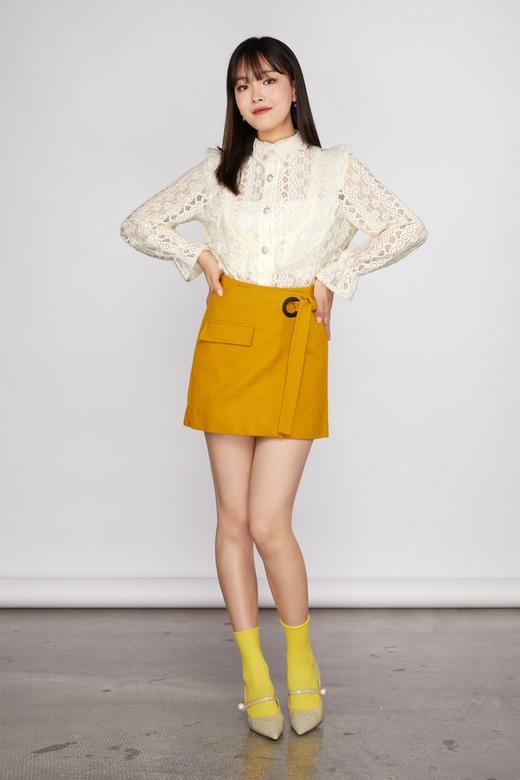 amadella 刺绣蕾丝领珍珠纽扣衬衣 11248 商品图4