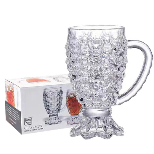 [酒具]奔马鱼尾把酒杯 商品图0