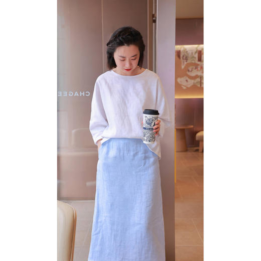 【线上专属】半身裙（24706344-碧落） 商品图0