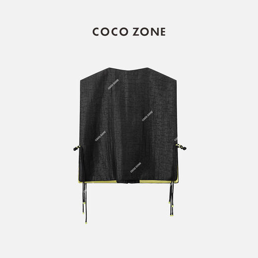 COCO ZONE2024新中式刺绣圆领马甲古风龟裂纹背心上衣CC1A0473 商品图1