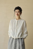 绽放504+217朵【黑白灰系列·知识分子】法国亚麻显瘦设计感长袖衬衫 商品缩略图5