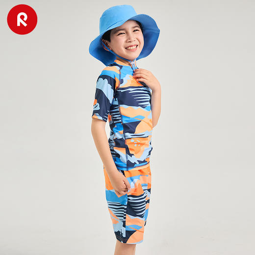 reima男孩儿童T恤2024春夏新款休闲防晒沙滩运动圆领短袖 商品图2