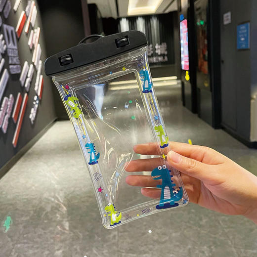 【2个装！可爱卡通手机防水袋】流沙气囊 漂浮防水套触屏 漂流游泳泼水节 商品图12