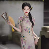 复古新中式，修身高端气质改良长款旗袍GSJ-862 商品缩略图2