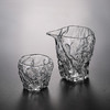 益思泉丨树墩 公道杯/品茗杯 高硼硅玻璃 锤纹透明玻璃 茶杯 茶海 主人杯 玻璃茶杯 100ml 商品缩略图2