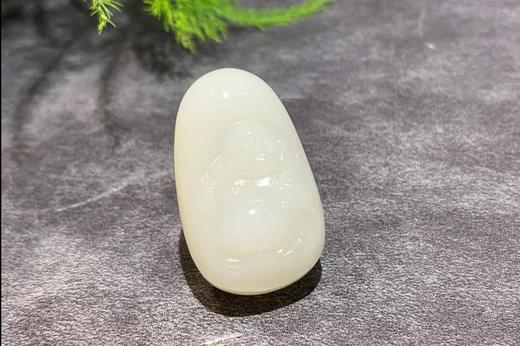 【御珠宫坊】羊脂白玉佛挂件 商品图4