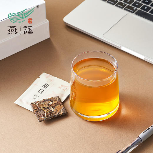 燕语甜白(2016寿眉)老白茶礼盒装150g 商品图5