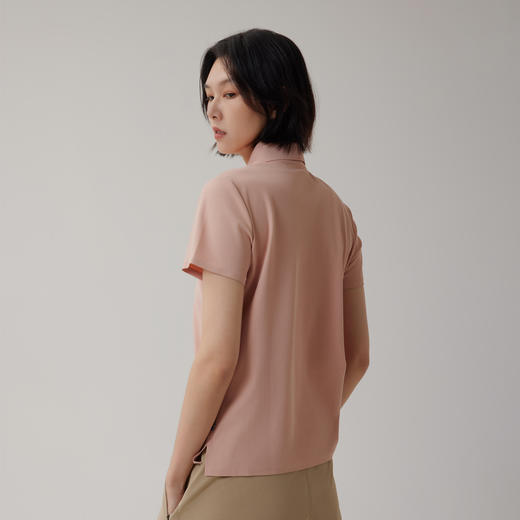 Fjallraven北极狐 户外短袖T恤女2024夏季新款修身polo衫01241234 商品图3