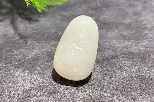 【御珠宫坊】羊脂白玉佛挂件 商品图5