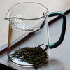 益思泉丨湖绿/黄色把手 茶漏一体公道杯 高硼硅玻璃 茶具 450ml 多款可选 商品缩略图0
