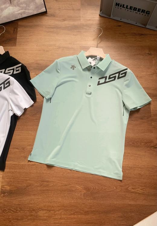 点此购买 迪桑特夏季桑蚕丝男女运动休闲短袖POLO衫 LL 284896 商品图3