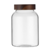 高硼硅玻璃罐 相思木盖密封罐 水果罐 商品缩略图2