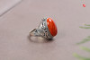 南红戒指【辰安】，925银镶 商品缩略图3