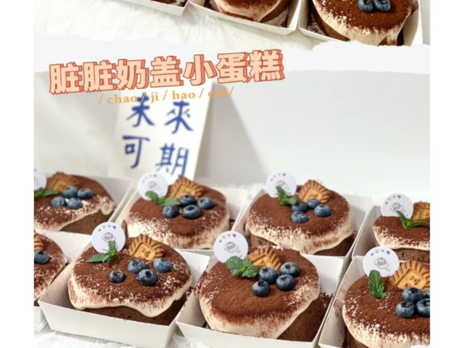动物奶油 | 4寸脏脏奶盖小蛋糕（约10cm）
