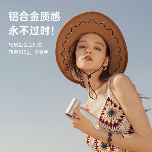 几素高速节能手持小风炮强力制冷usb小风扇超长续航无叶涡轮电风扇迷你便携式桌面降温神器户外充电静音小型 商品图7