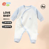 贝贝怡婴儿连体衣夏季薄款新生儿男女宝宝连身衣春秋绑带爬服哈衣ZB1DL015 商品缩略图4